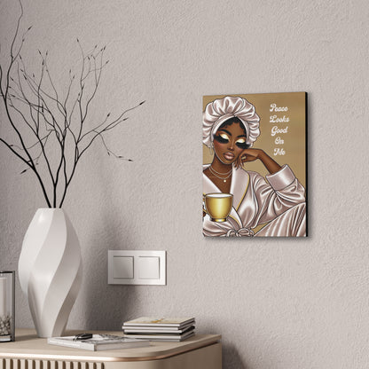 Peace Looks Good On Me - Canvas Art