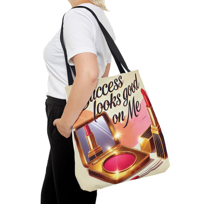 "Success Looks Good On Me" - Tote Bag (AOP) - Creatively Designed Shop
