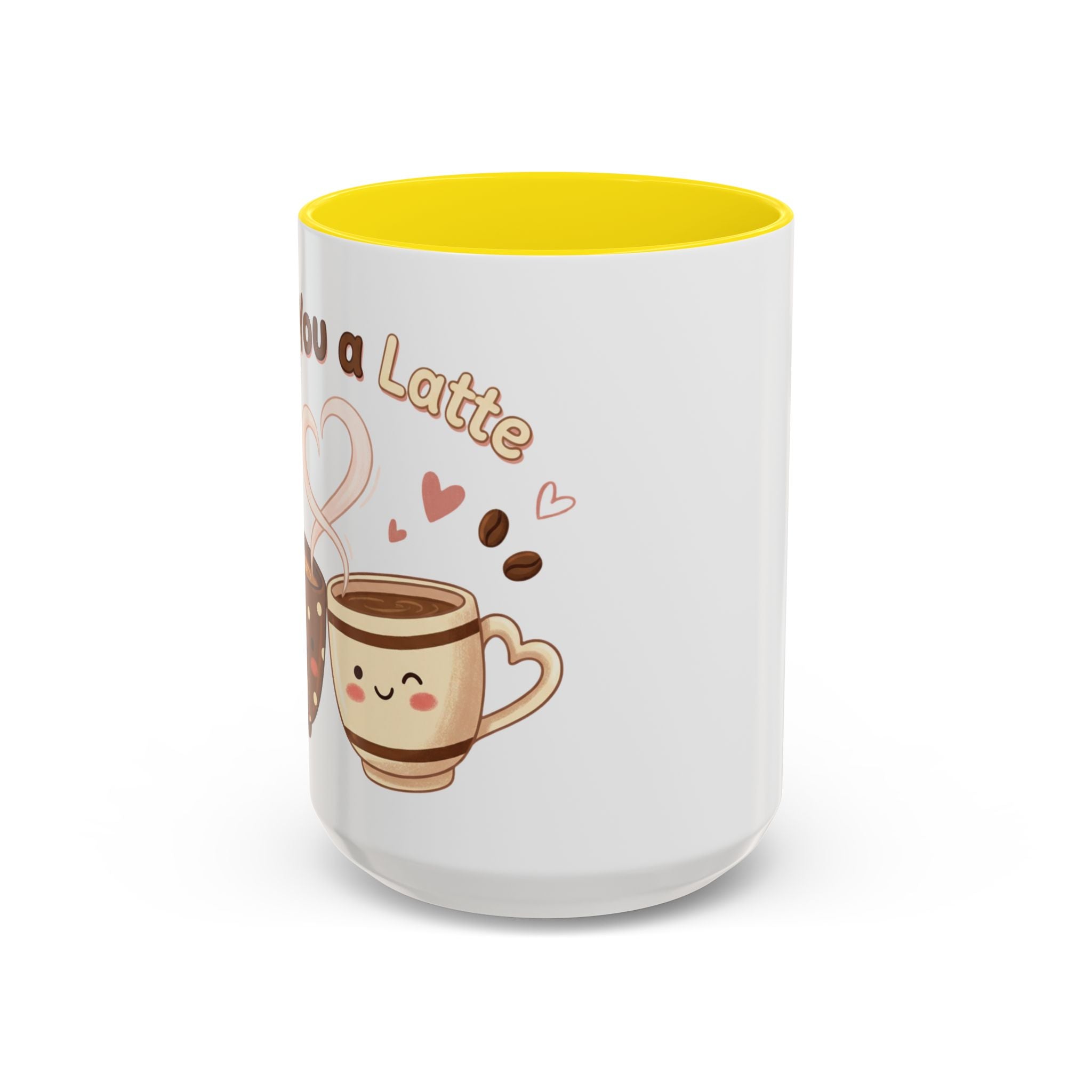 Love You A Latte – Accent Coffee Mug
