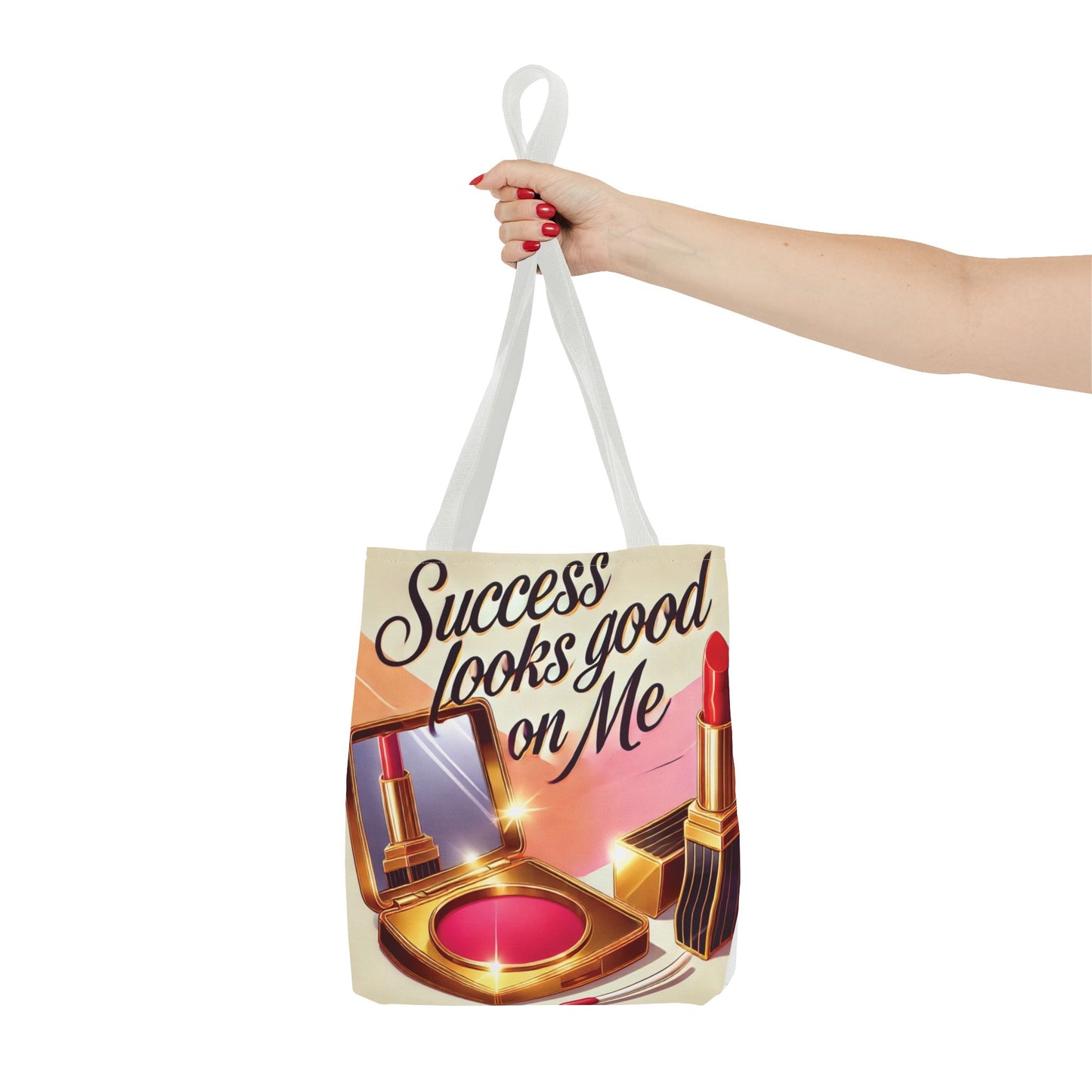 "Success Looks Good On Me" - Tote Bag (AOP)