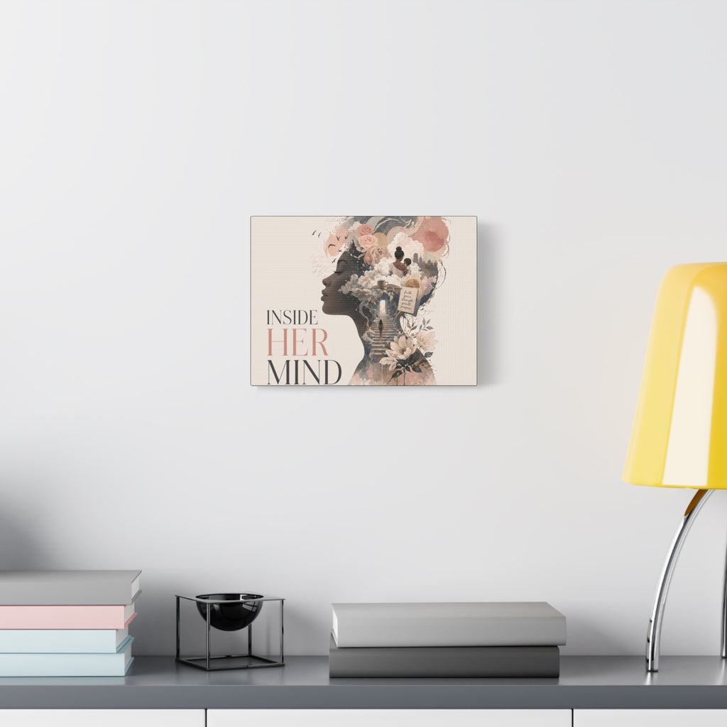 Inside Her Mind - Matte Canvas Wall Art