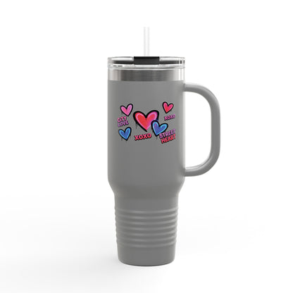 City Love Street Heart – 40oz Insulated Tumbler