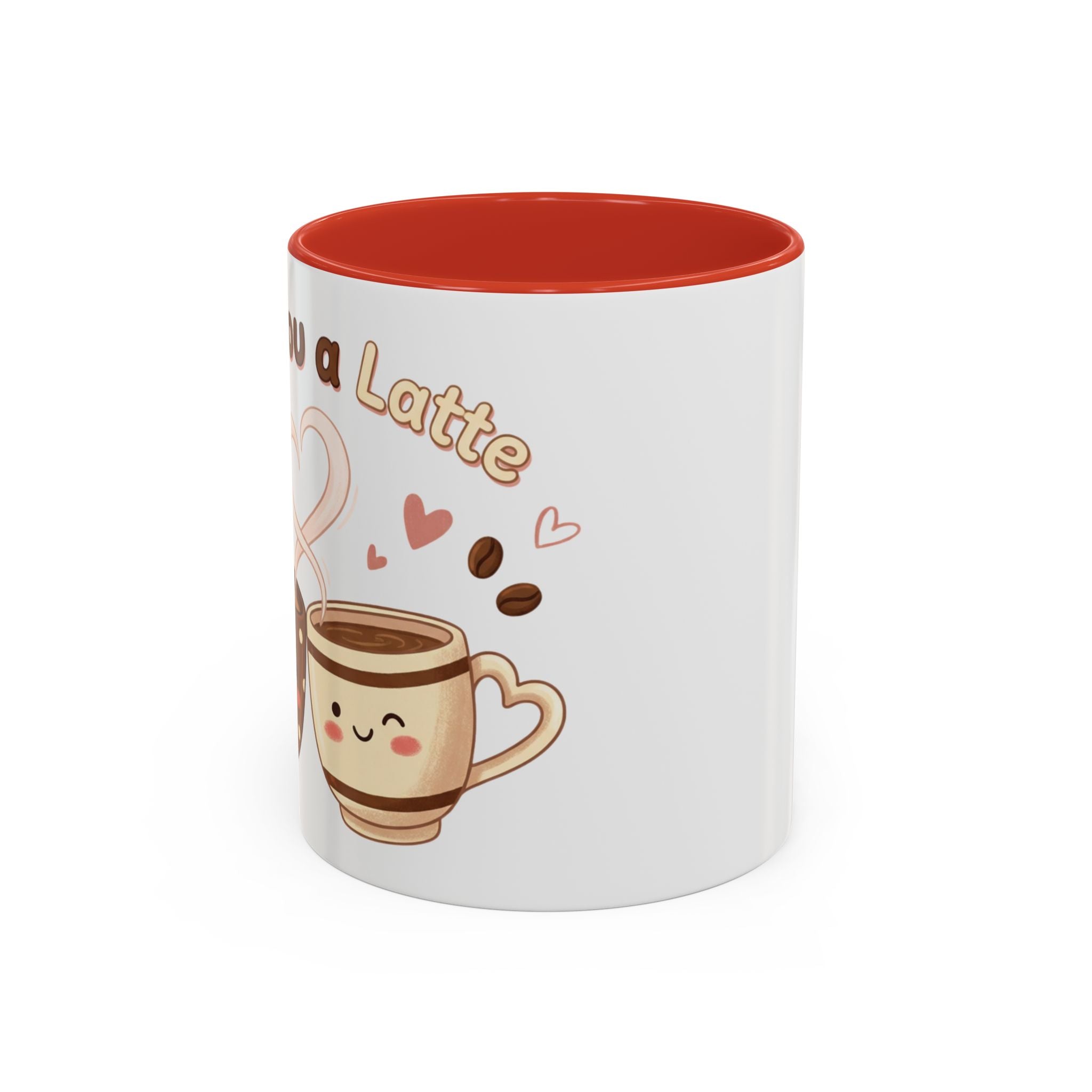 Love You A Latte – Accent Coffee Mug