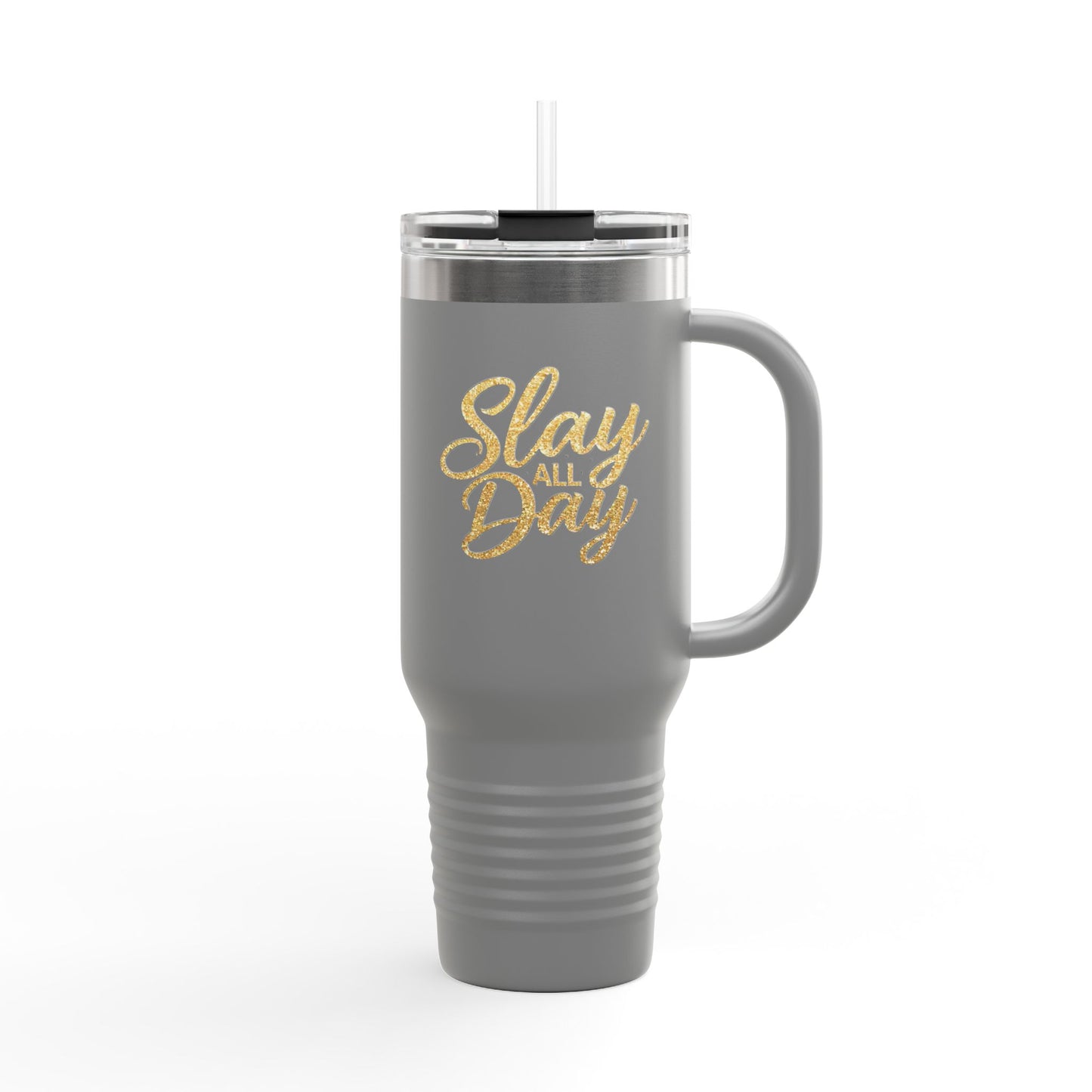 "Slay All Day" - Insulated Travel Mug, 40oz