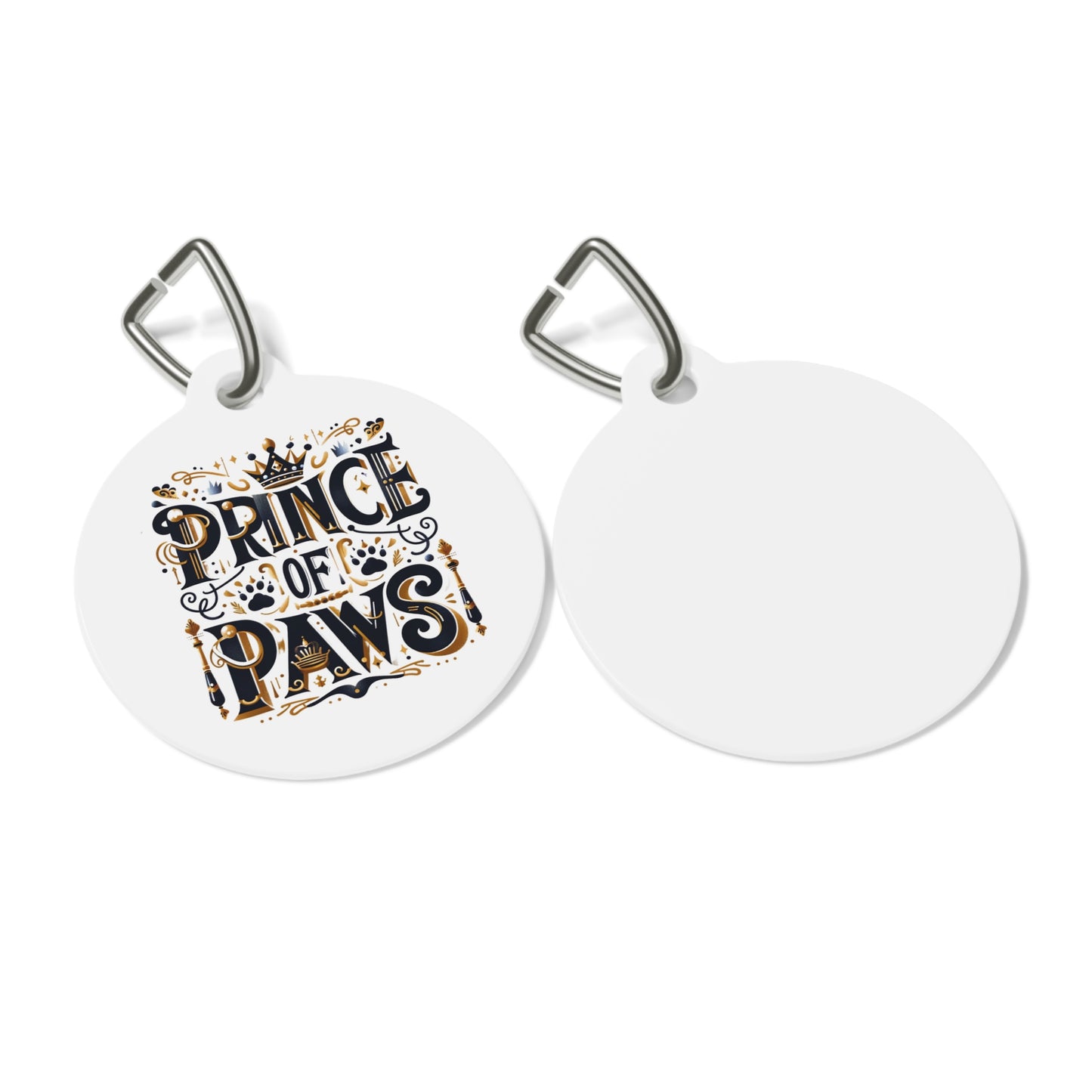 Prince of Paws - Pet Tag - Creatively Designed Shop