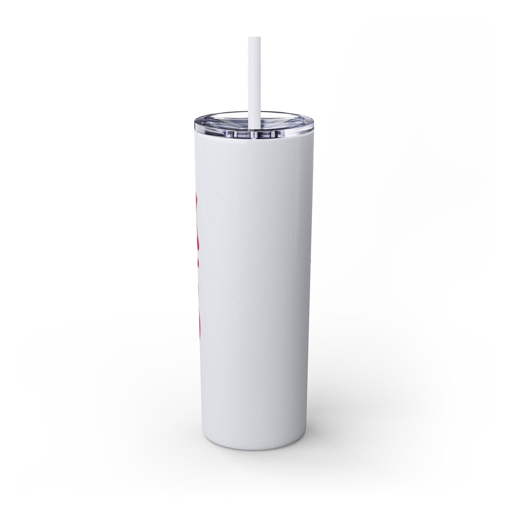 Drink Like A Boss - Skinny Tumbler with Straw, 20oz
