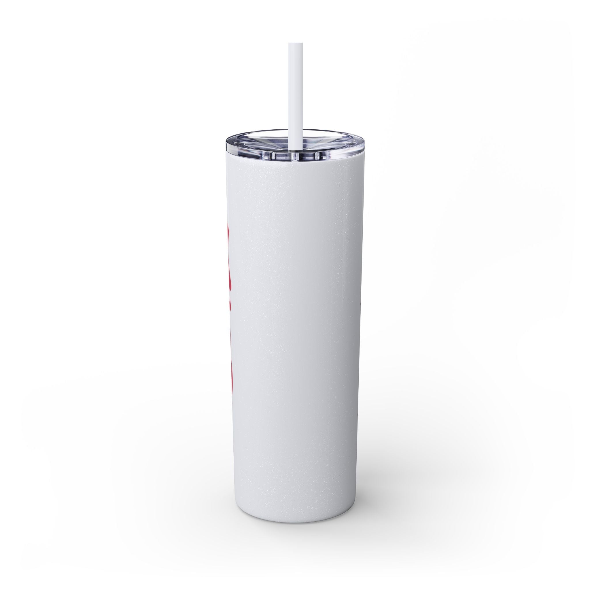 Drink Like A Boss - Skinny Tumbler with Straw, 20oz