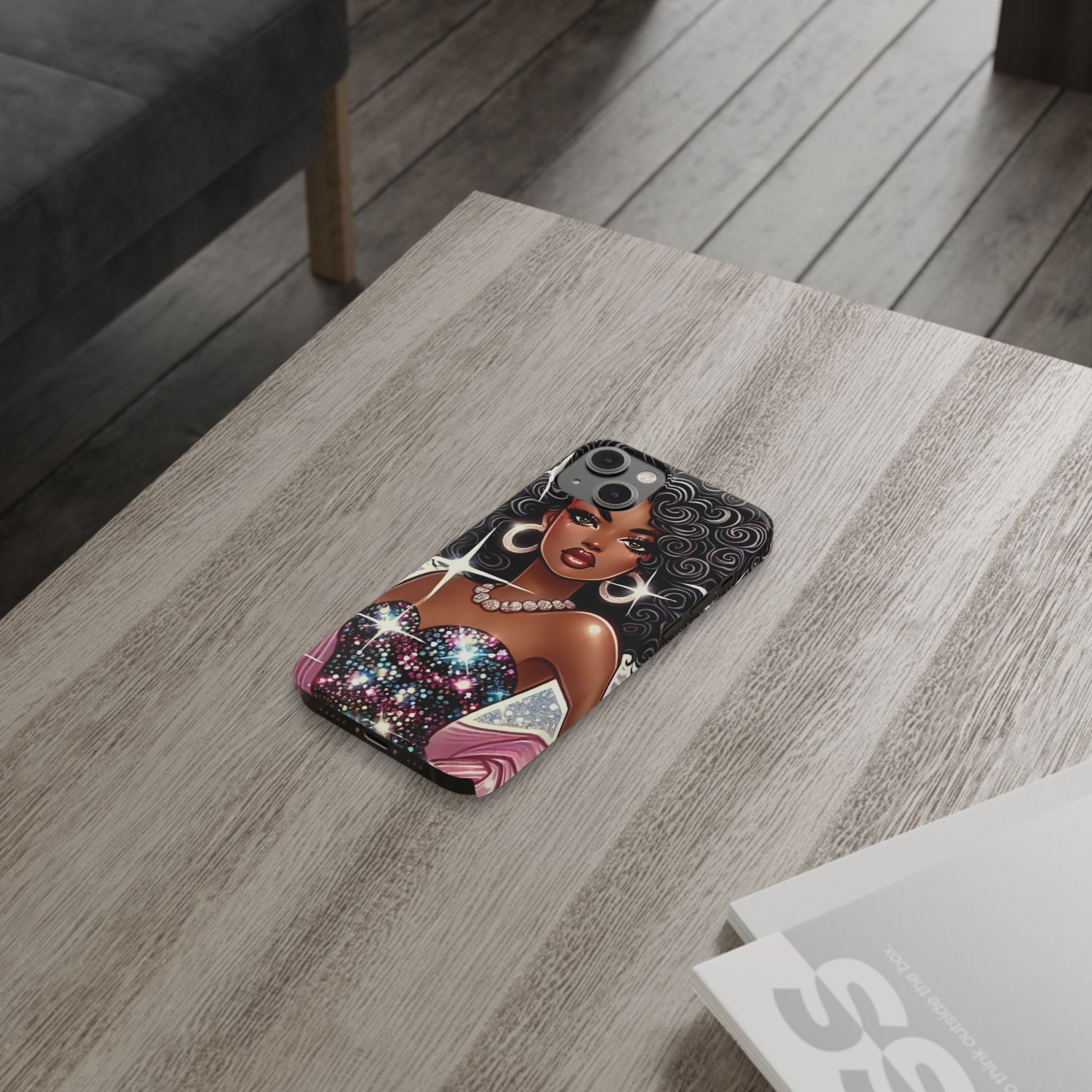 "Gorgeous" - Slim Phone Cases - Creatively Designed Shop