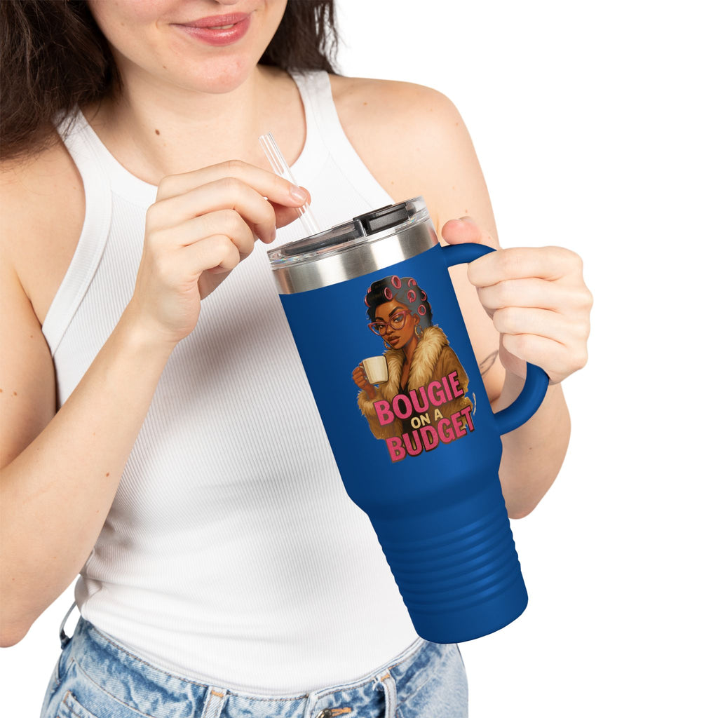 Bougie On A Budget - Insulated Travel Mug, 40oz
