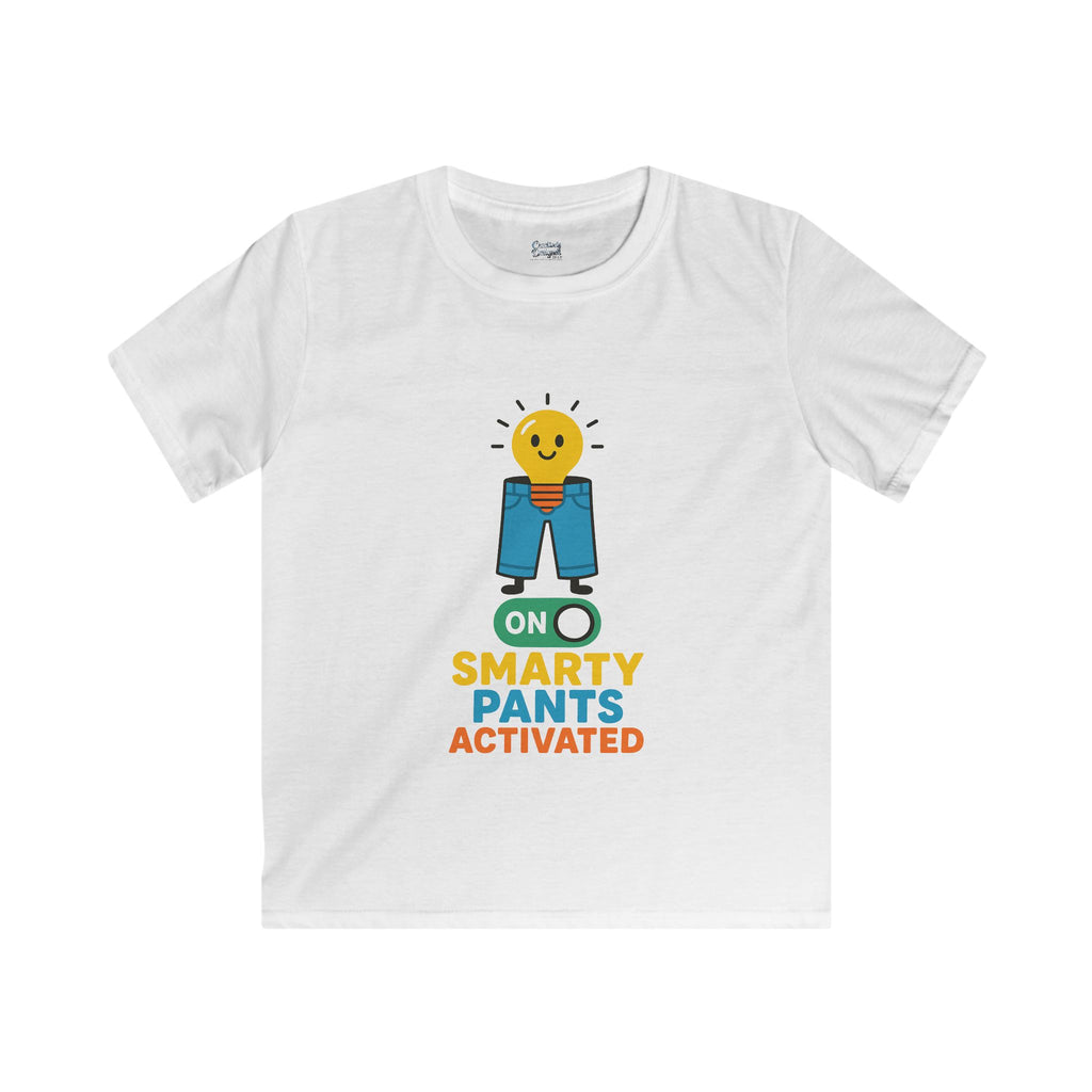 Smarty Pants Activated - Kids Softstyle Tee
