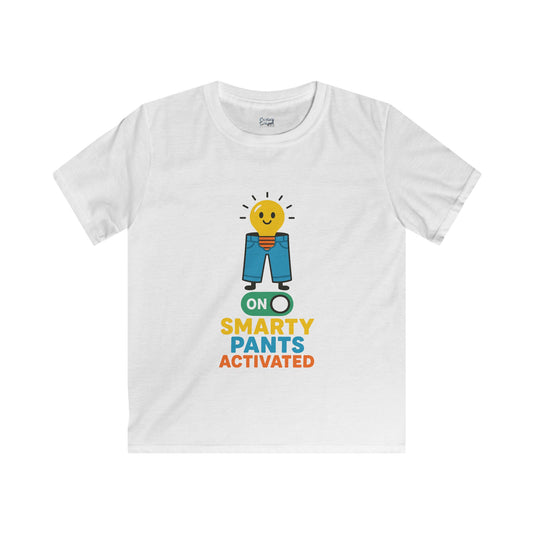 Smarty Pants Activated - Kids Softstyle Tee