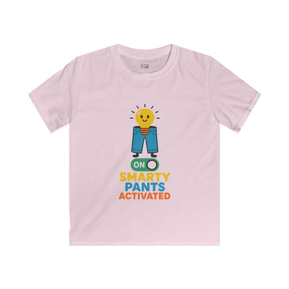 Smarty Pants Activated - Kids Softstyle Tee