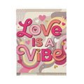 Love Is A Vibe – Plush Velveteen Blanket