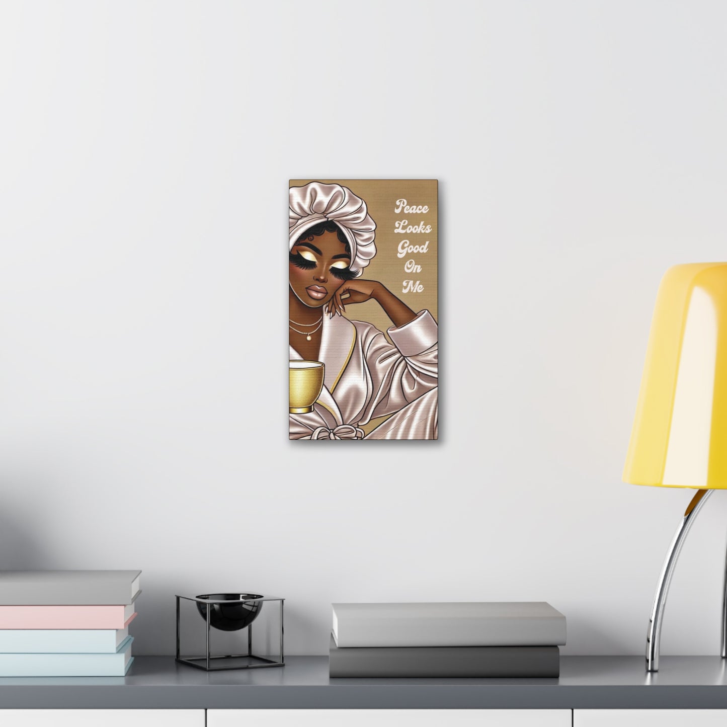 Peace Looks Good On Me - Canvas Art