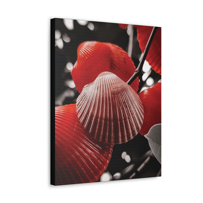 Red Shells - Canvas Gallery Wraps