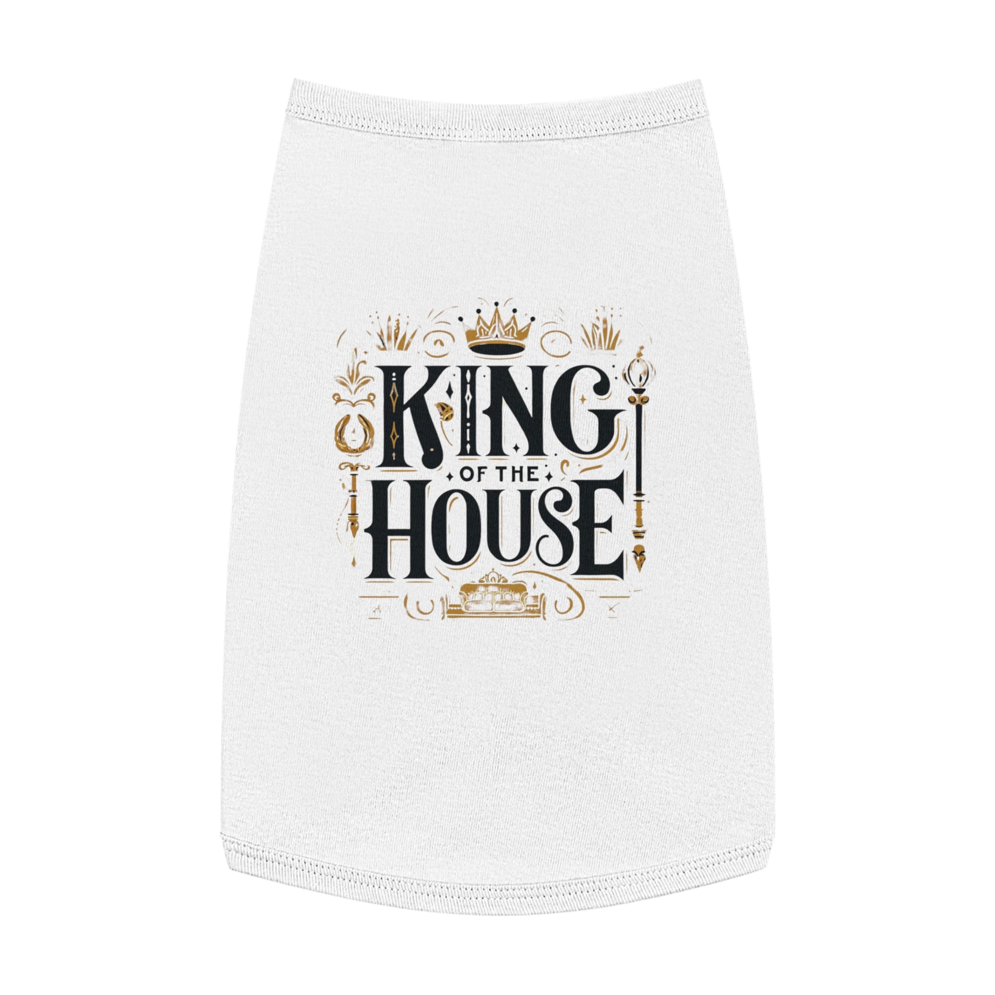 King of the House - Pet Tank Top - Creatively Designed Shop
