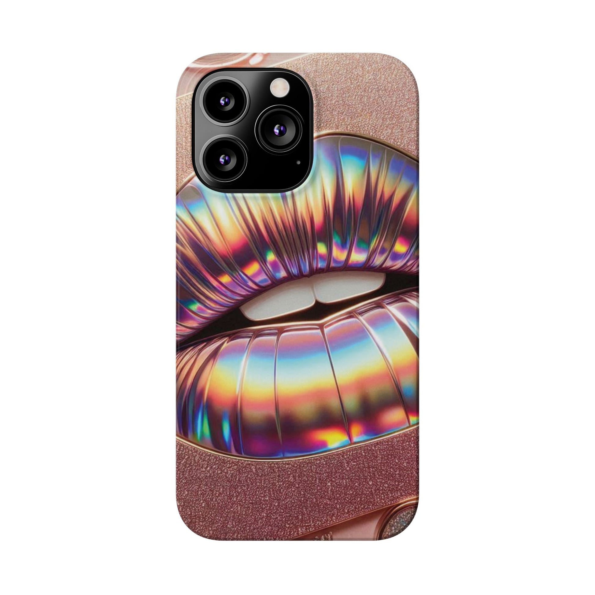 "Bronze Kiss" - Slim Phone Cases - Creatively Designed Shop