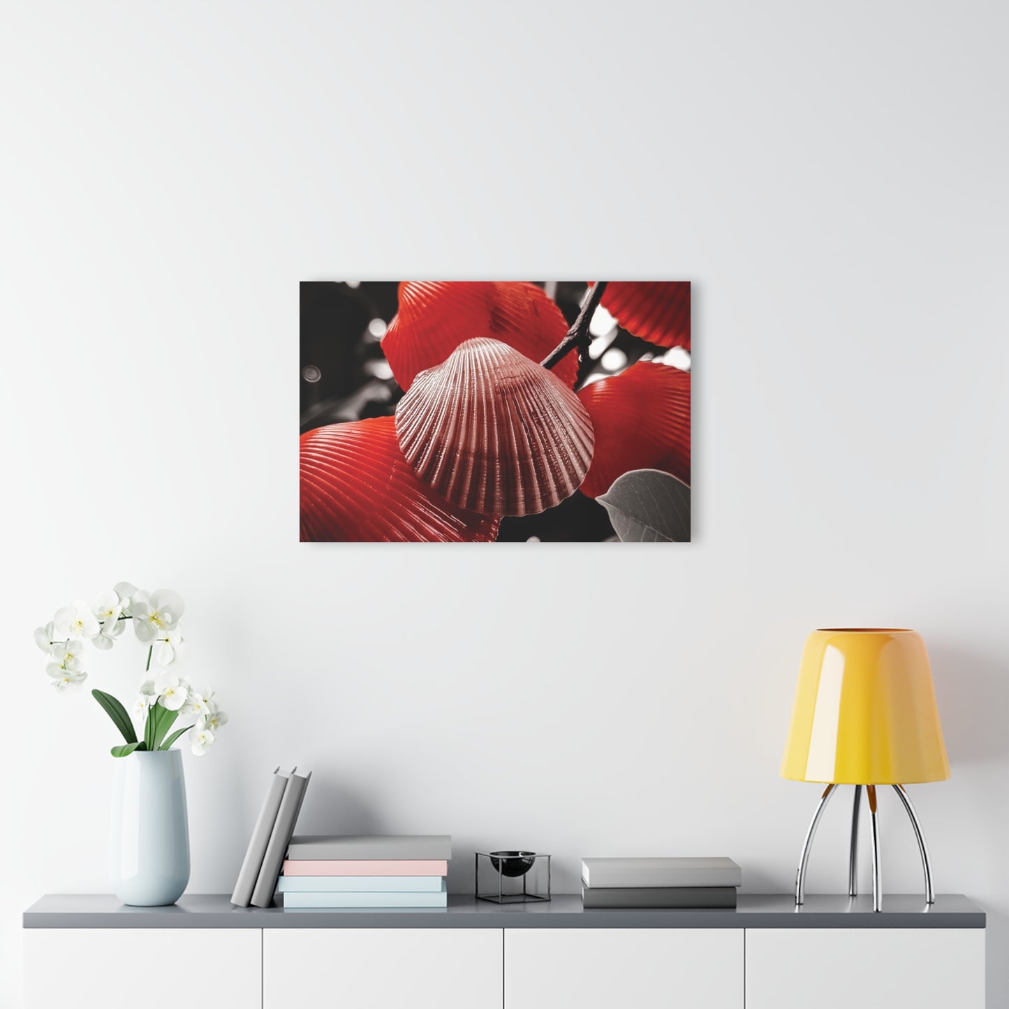 Red Shells - Acrylic Prints (French Cleat Hanging)