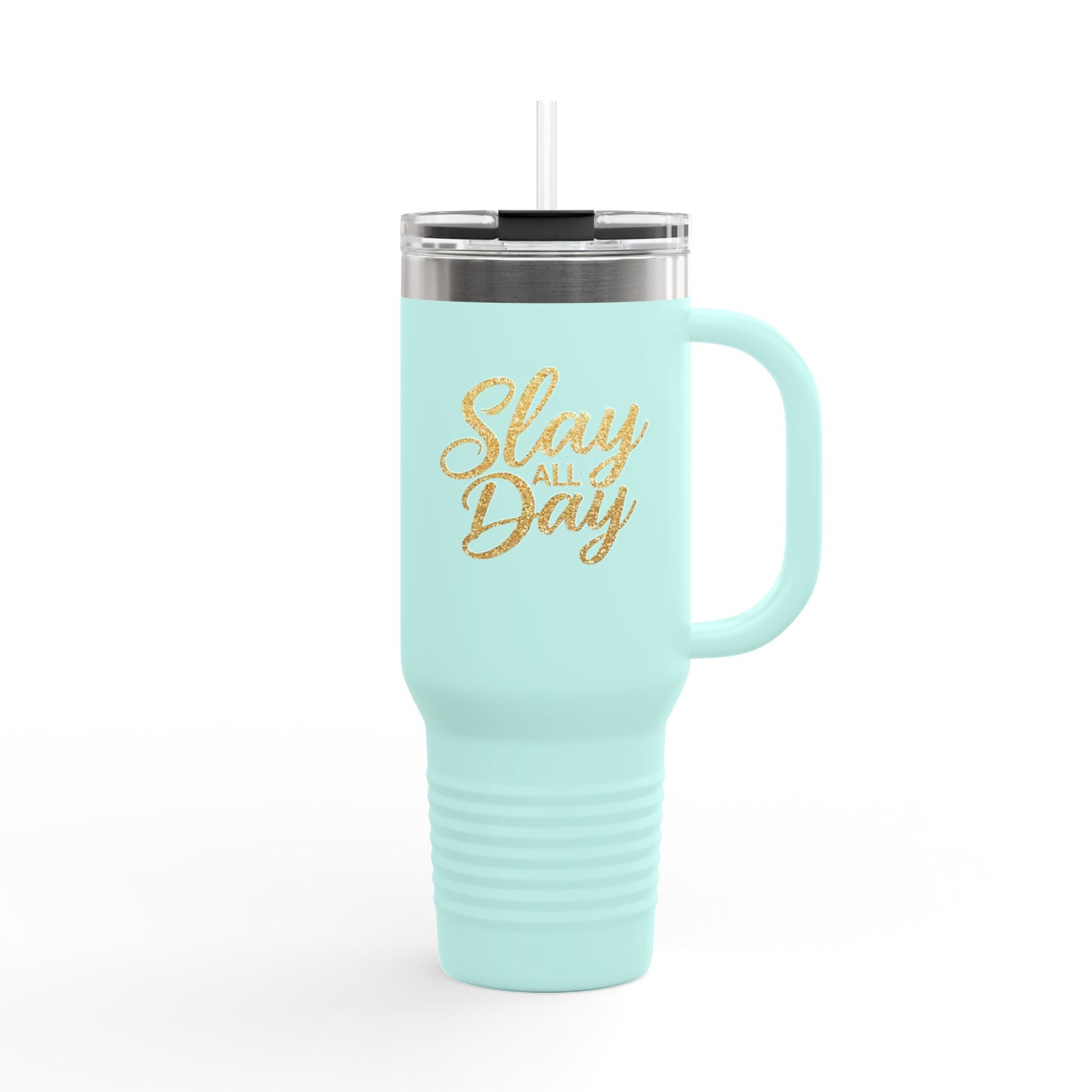"Slay All Day" - Insulated Travel Mug, 40oz