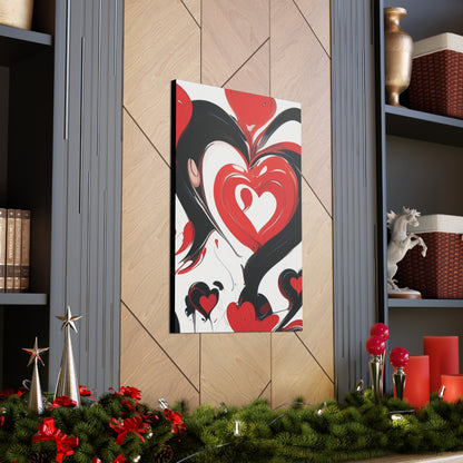 Hearts & Love - Canvas Gallery Wraps