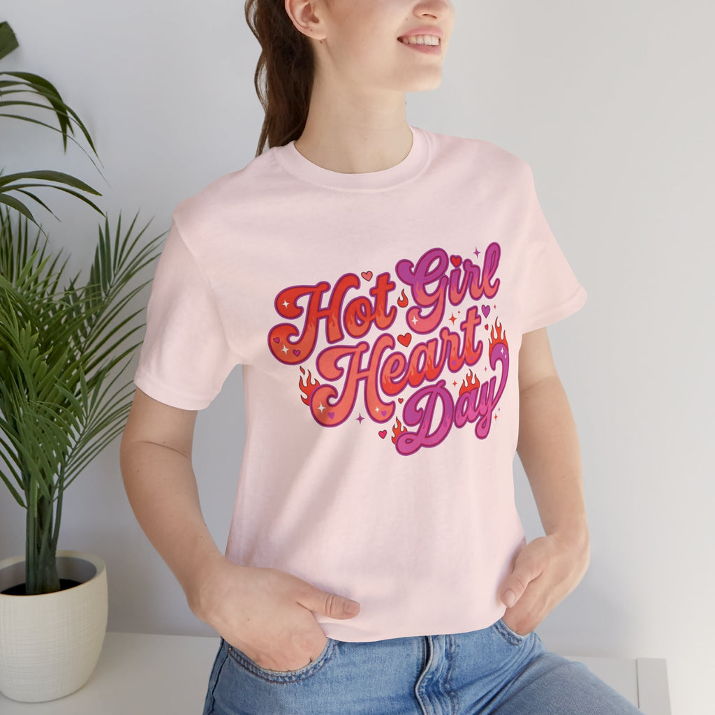 Hot Girl Heart Day – Unisex Tee