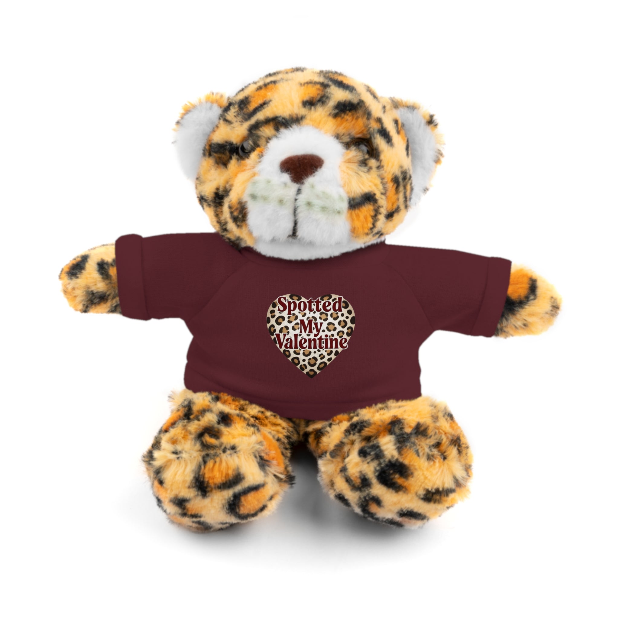 'Spotted My Valentine' - Stuffed Jaquar with Tee