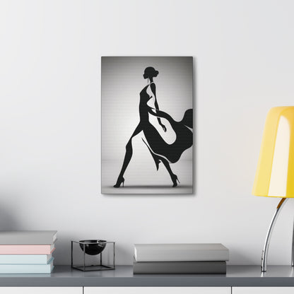 "Silhouette" - Canvas Gallery Wraps