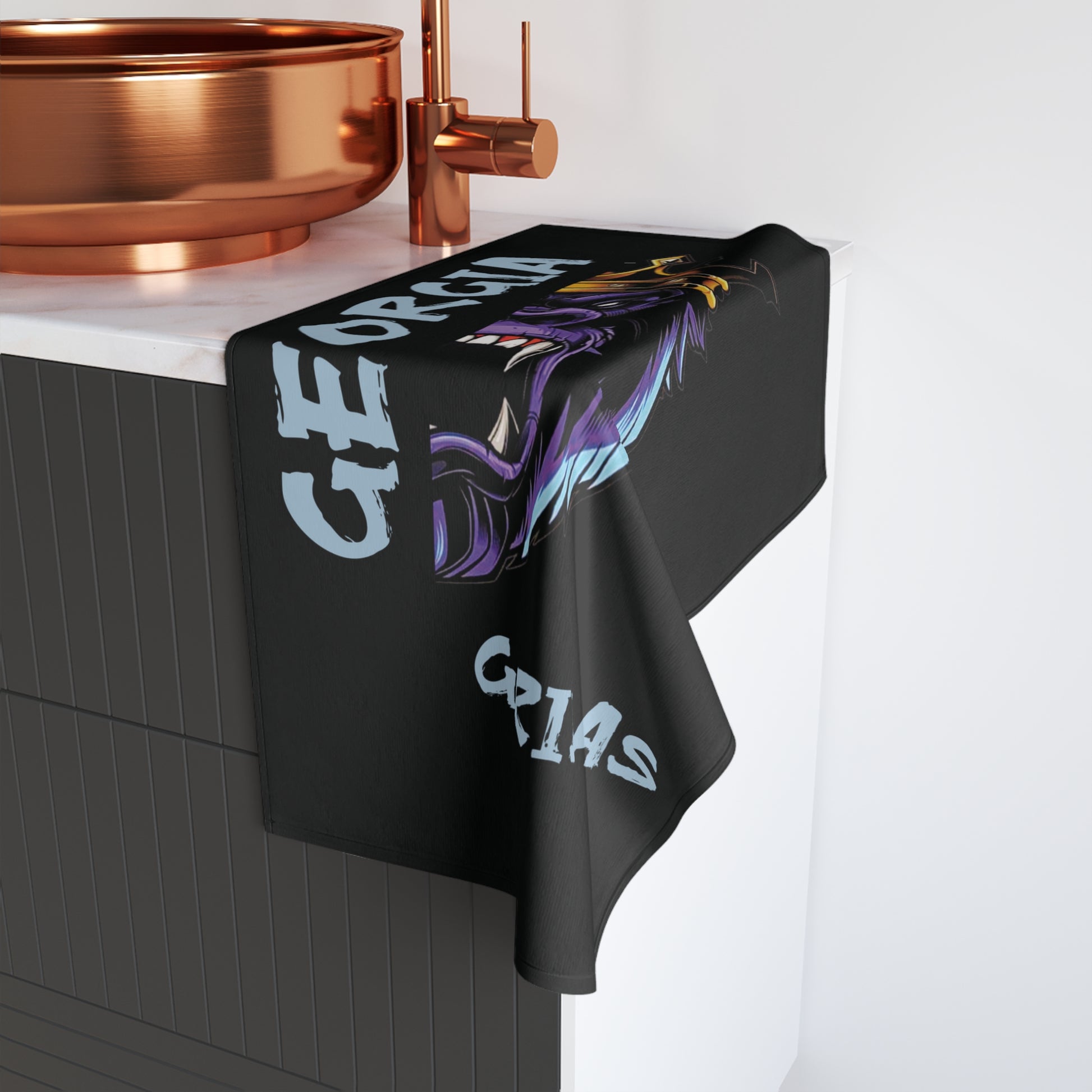 Georgia Gorillas - Hand Towel - Creatively Designed Shop