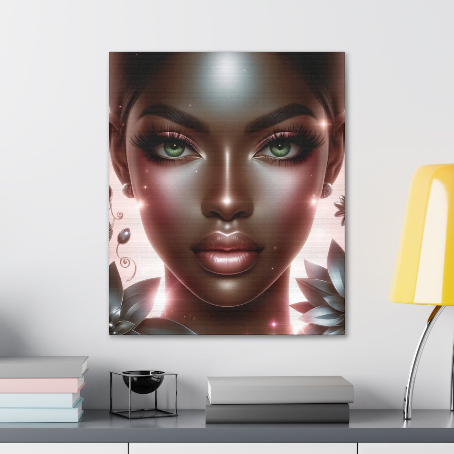 "Gorgeous" Silver - Canvas Gallery Wraps