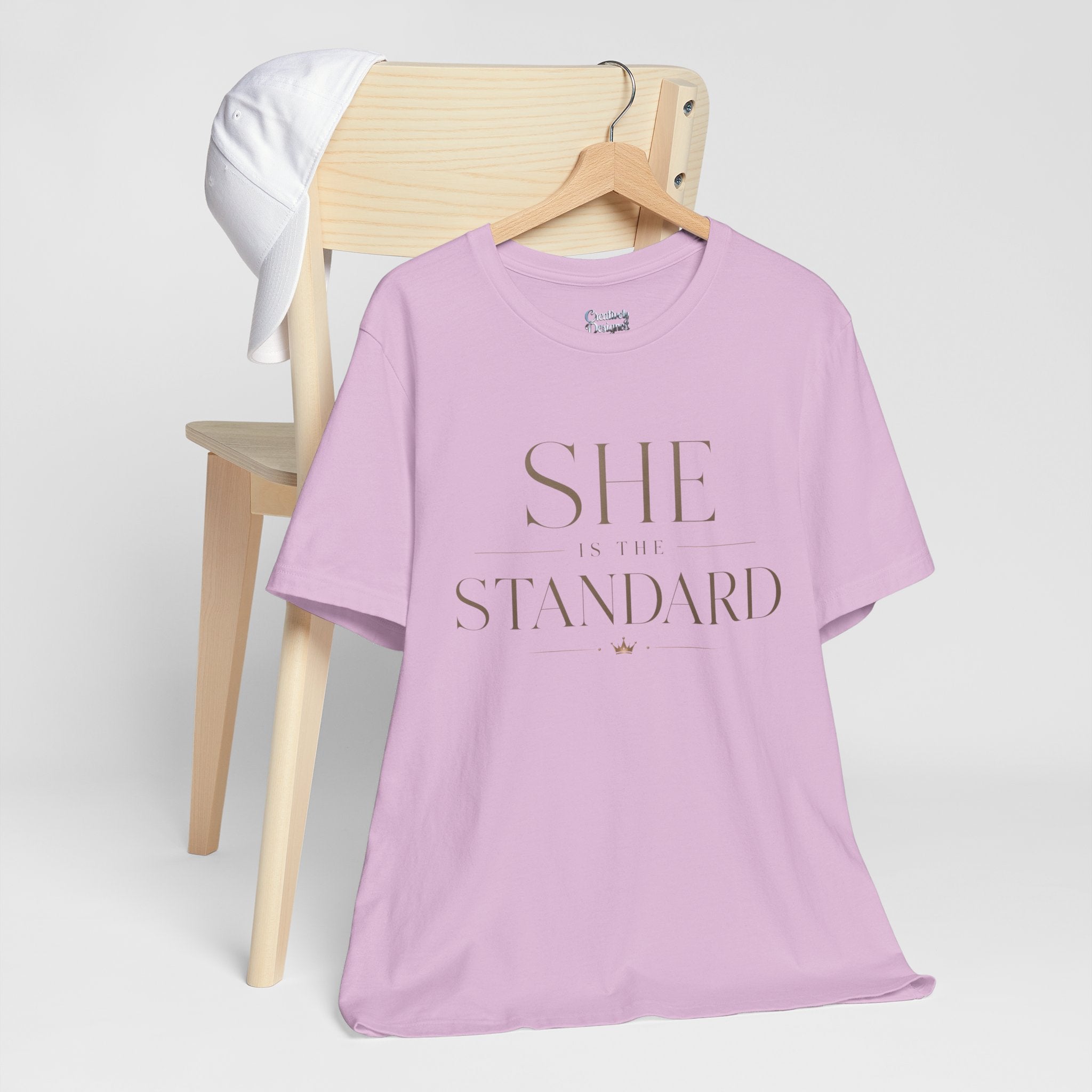 SHE is the STANDARD - Jersey Short Sleeve Tee