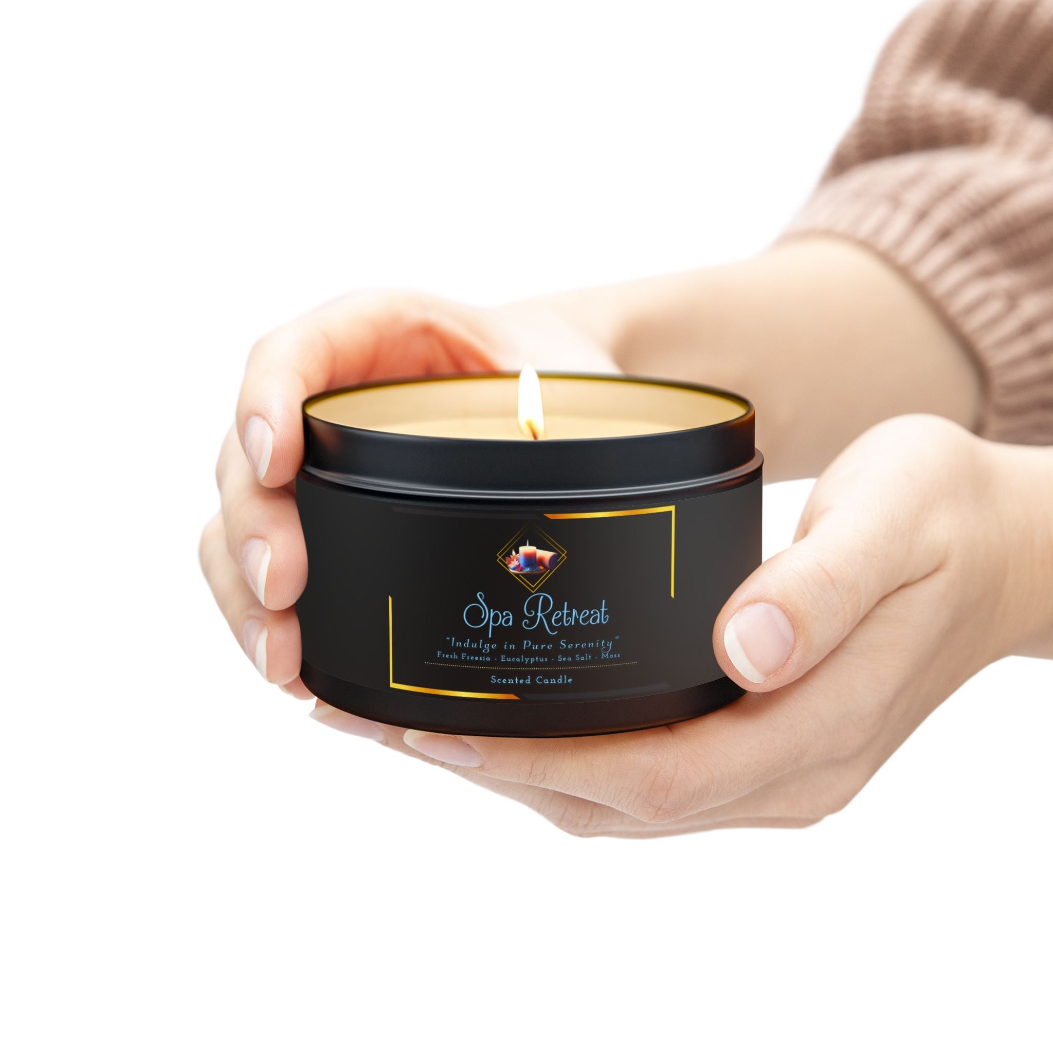 Spa Retreat - Tin Candles