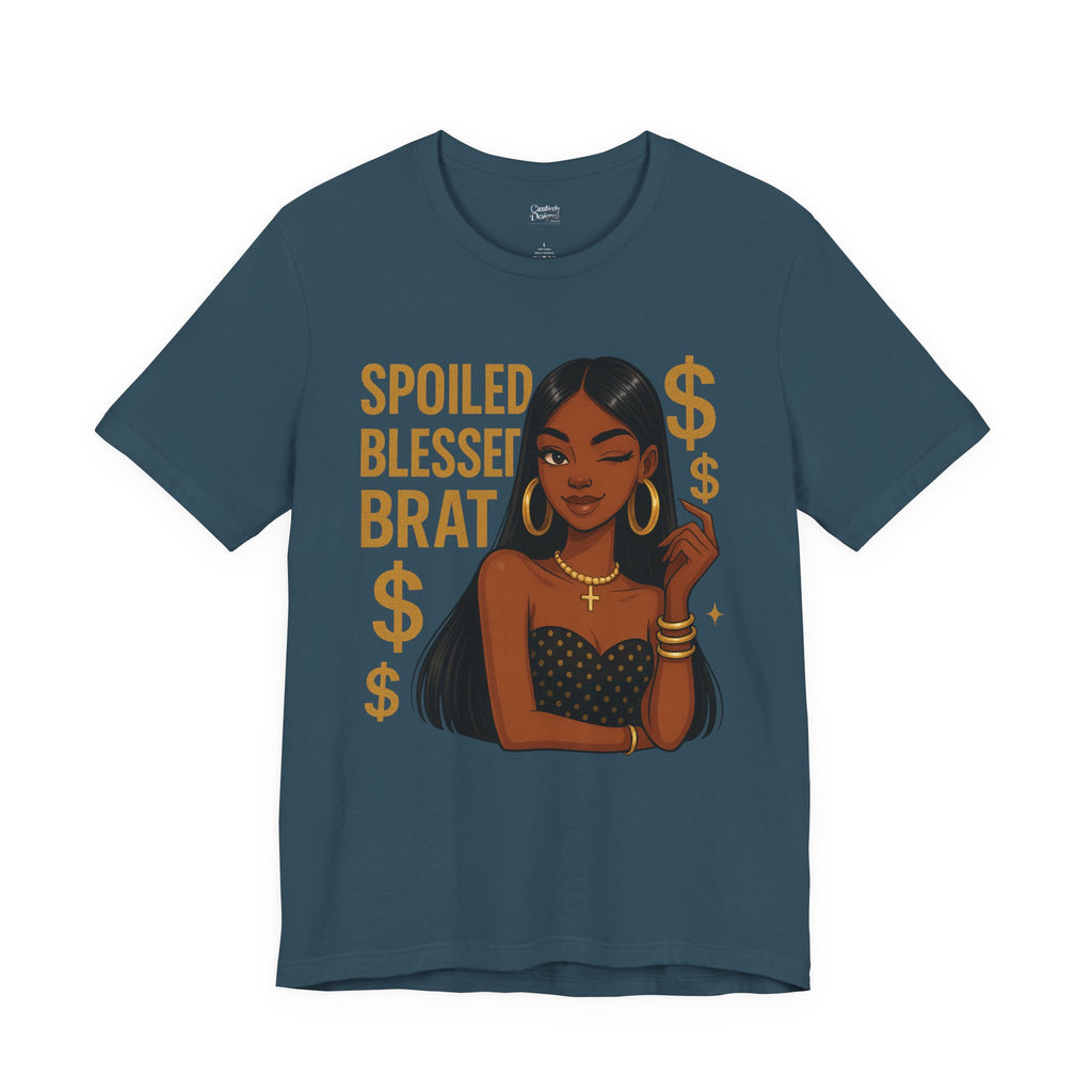 Spoiled, Blessed Brat - Unisex Jersey Short Sleeve Tee
