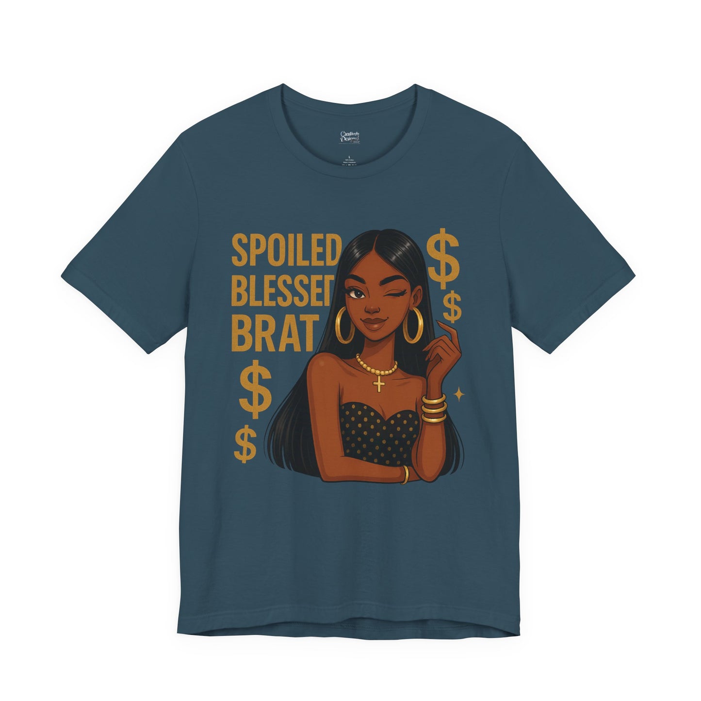 Spoiled, Blessed Brat - Unisex Jersey Short Sleeve Tee