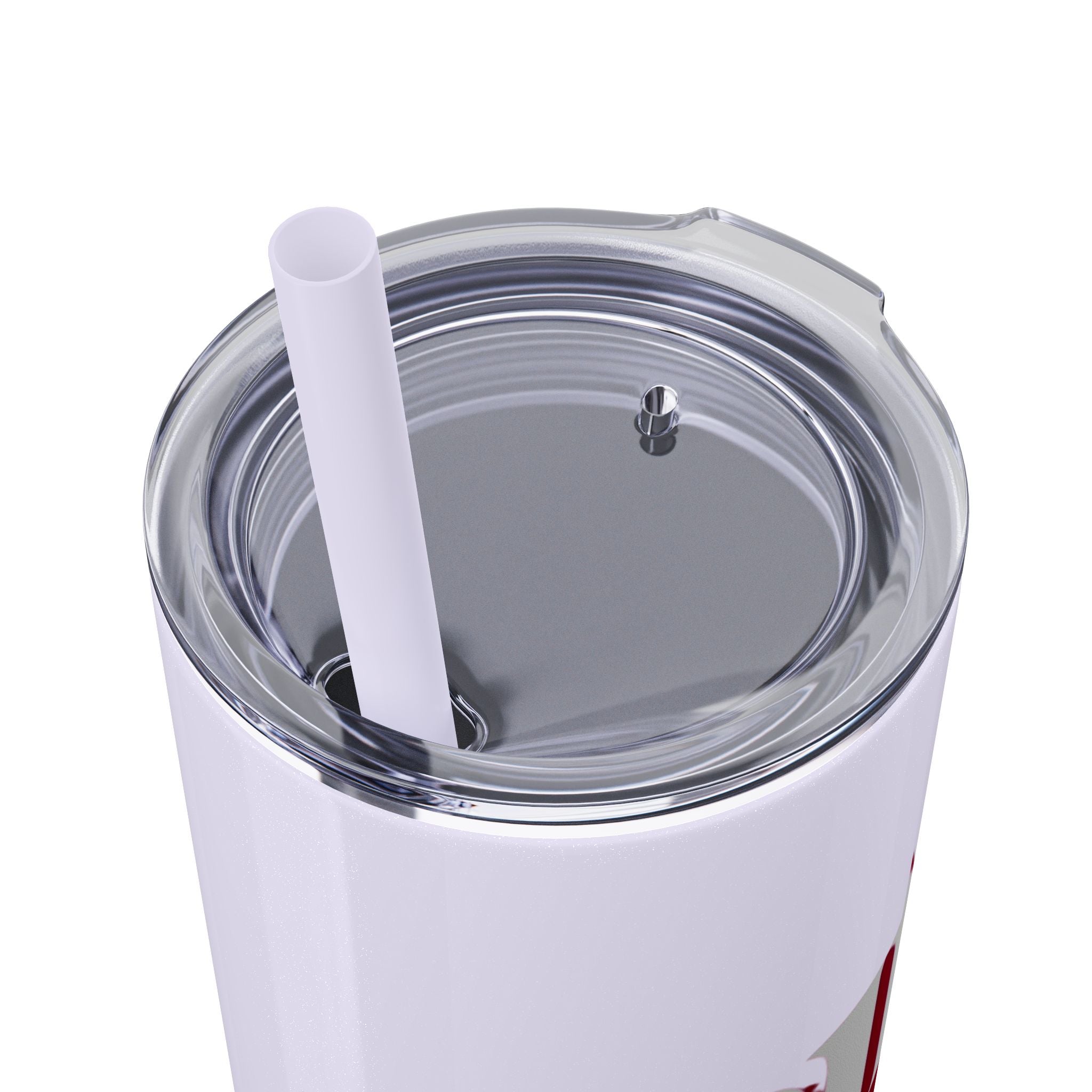 Drink Like A Boss - Skinny Tumbler with Straw, 20oz