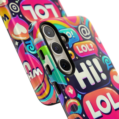 "Text Bubbles" - Tough Cases