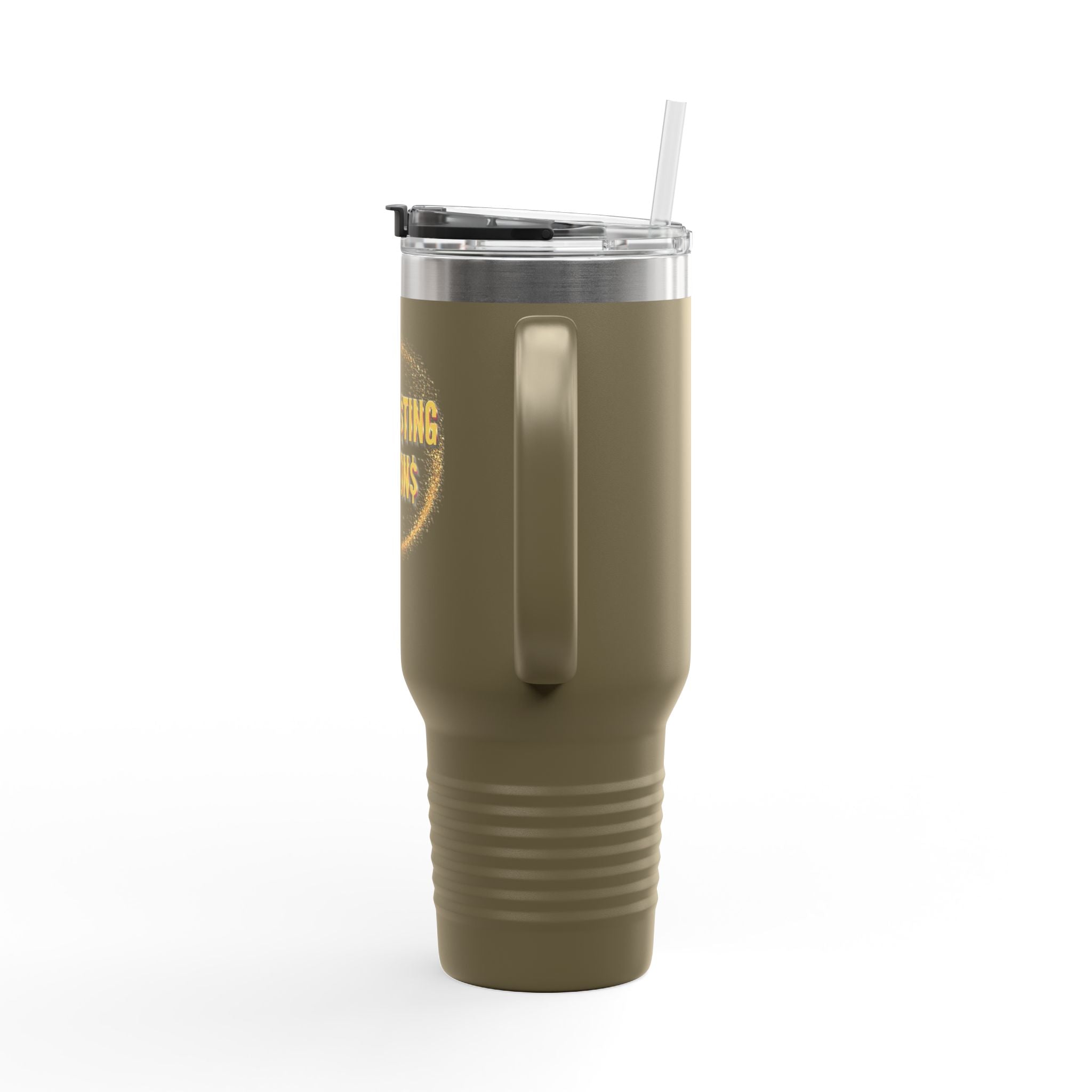 "Manifesting Millions" - Insulated Travel Mug, 40oz