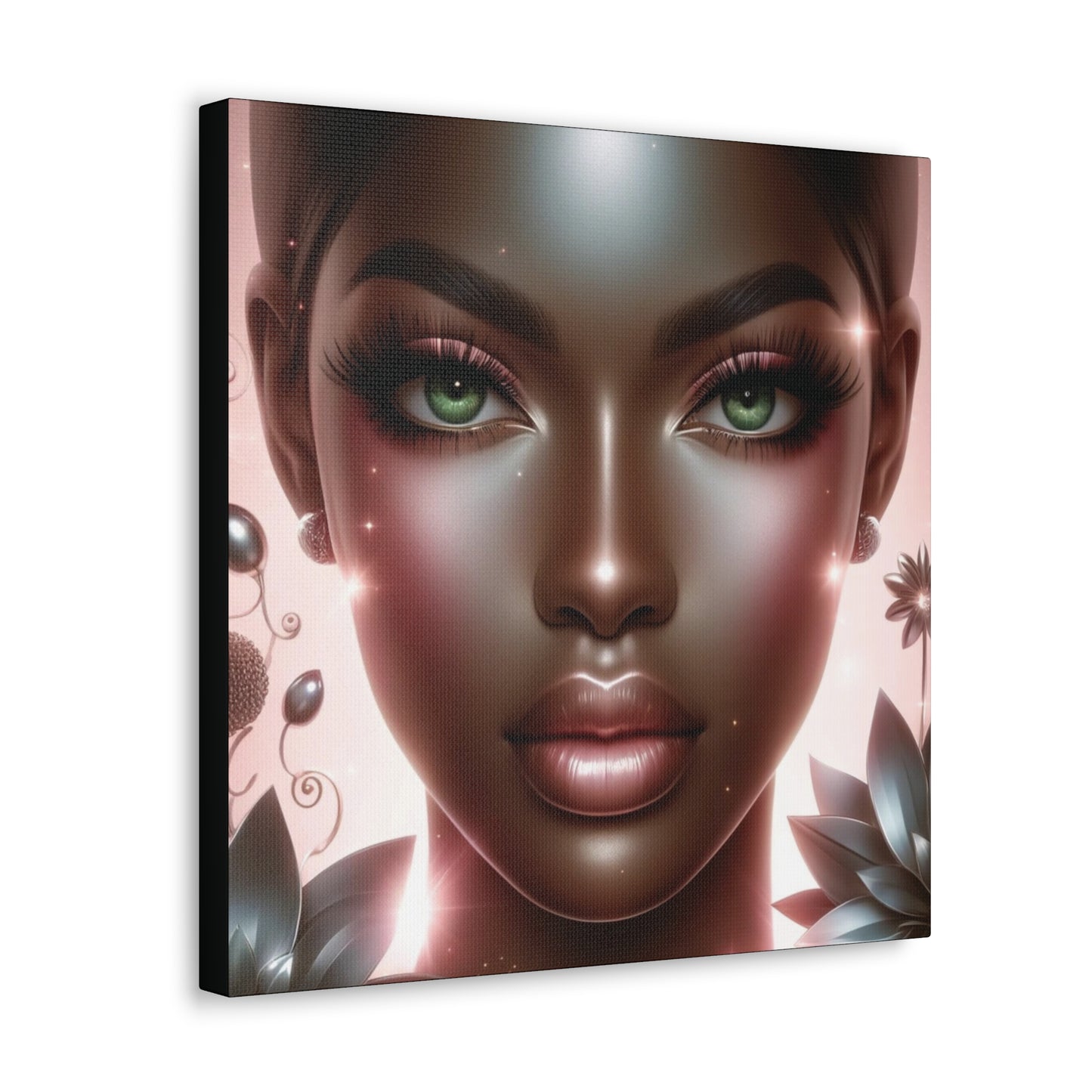 "Gorgeous" Silver - Canvas Gallery Wraps