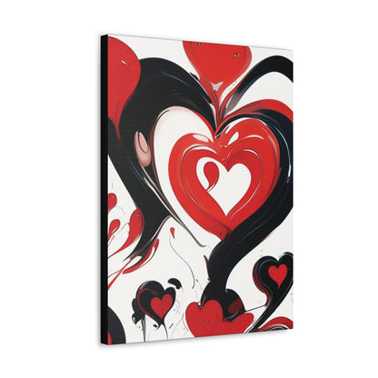 Hearts & Love - Canvas Gallery Wraps