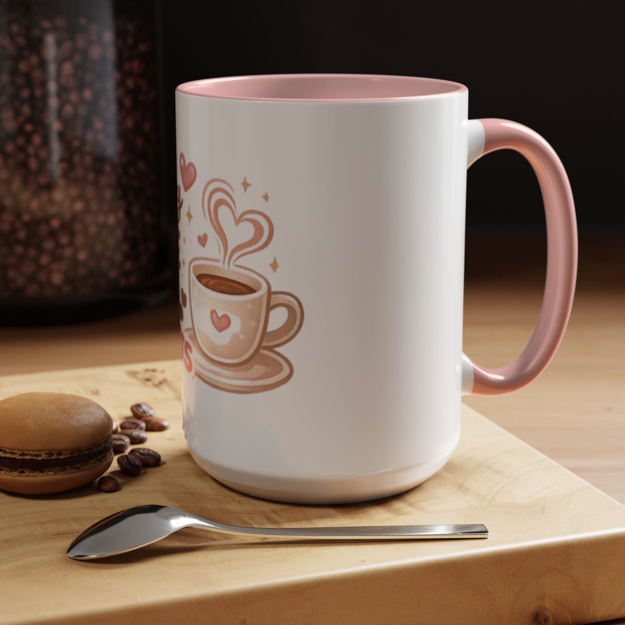 Fueled by Coffee & Compliments – Accent Coffee Mug