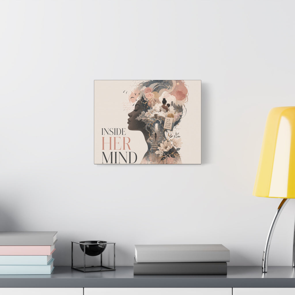 Inside Her Mind - Matte Canvas Wall Art