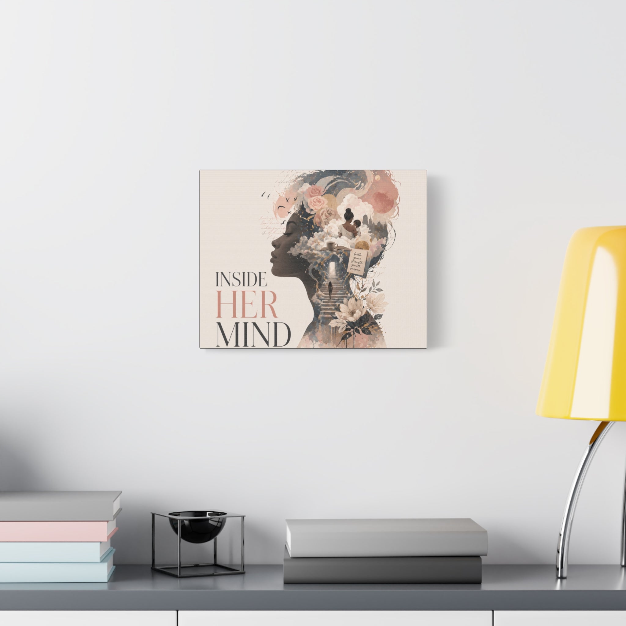 Inside Her Mind - Matte Canvas Wall Art