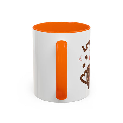 Love You A Latte – Accent Coffee Mug