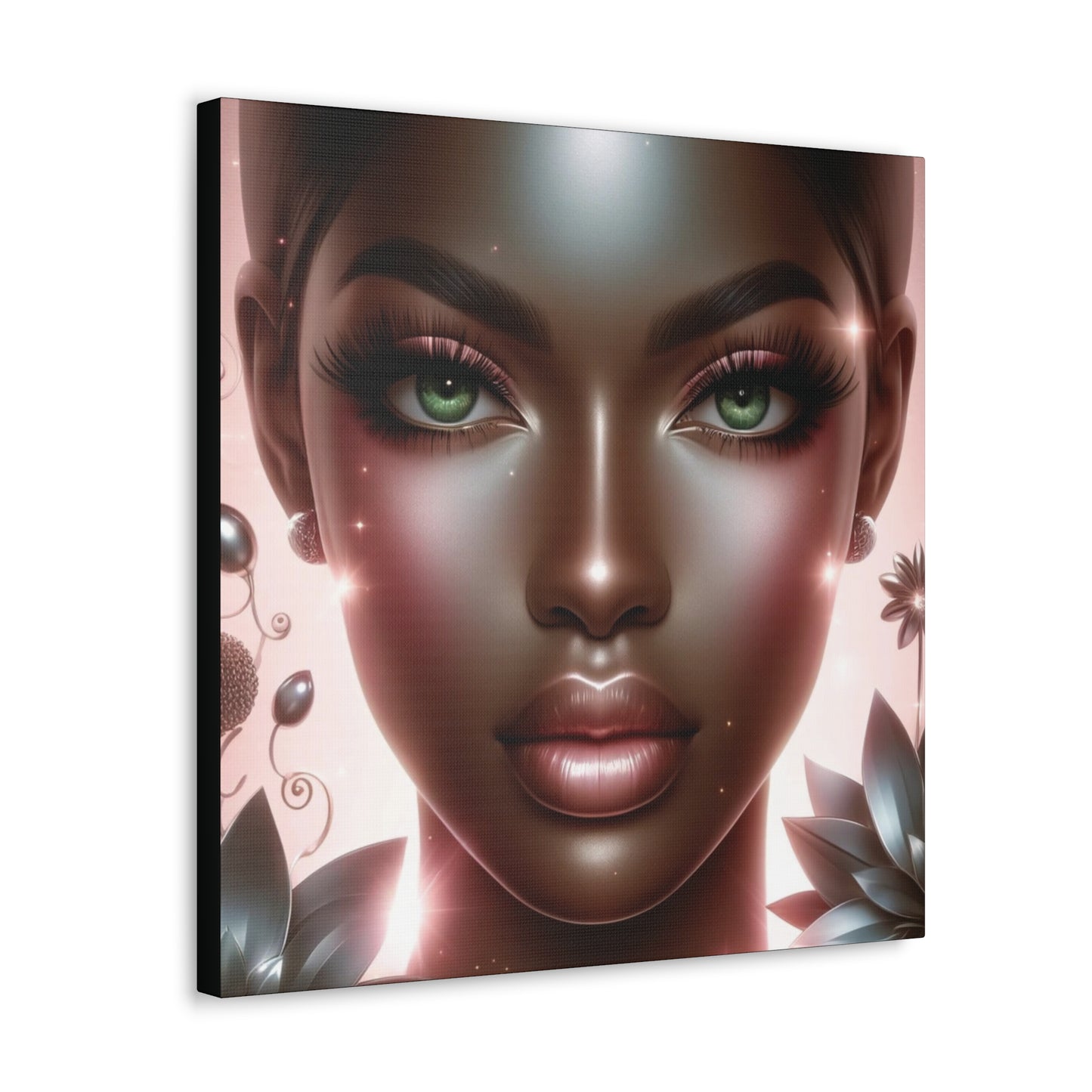 "Gorgeous" Silver - Canvas Gallery Wraps