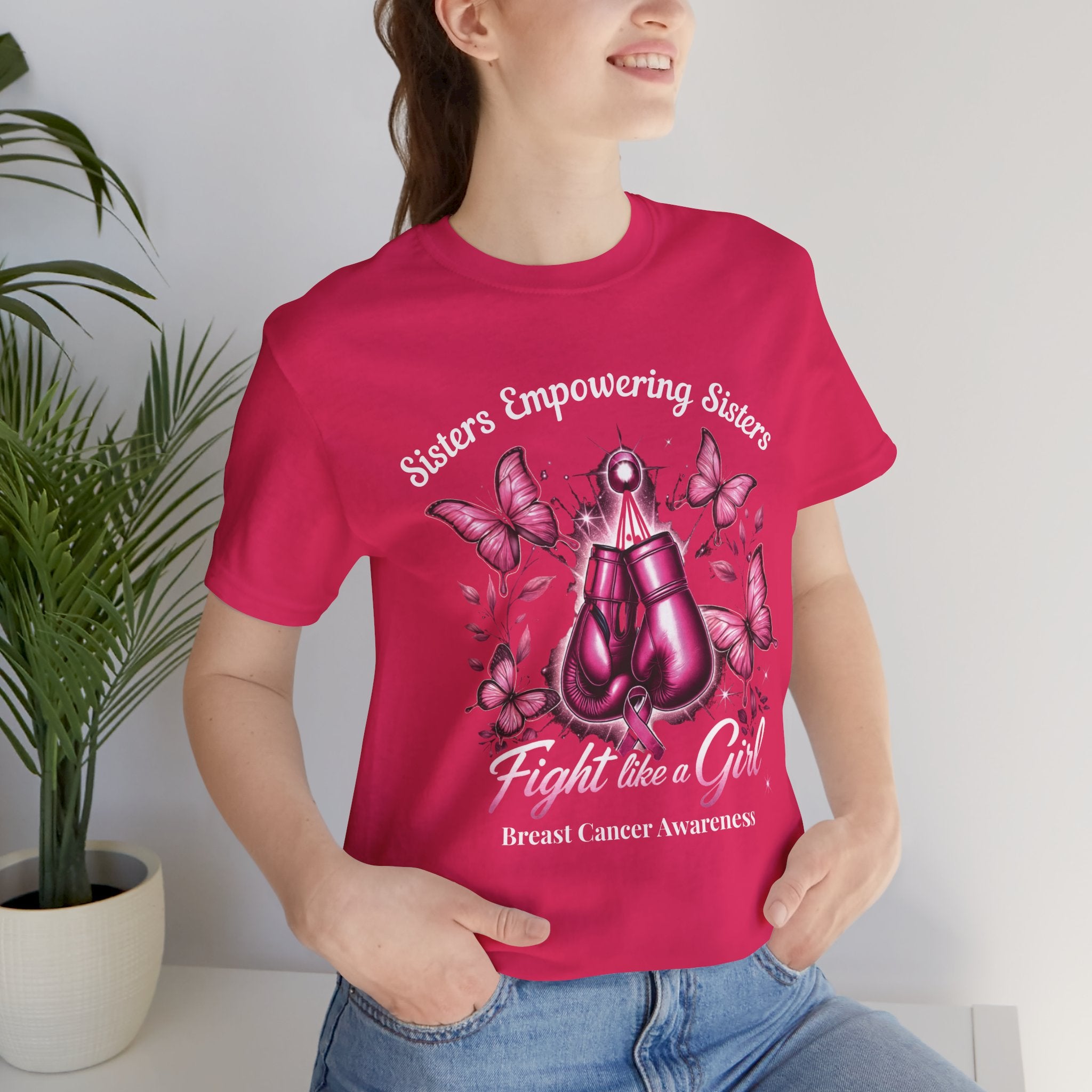 Fight Like A Girl - Unisex Jersey Short Sleeve Tee