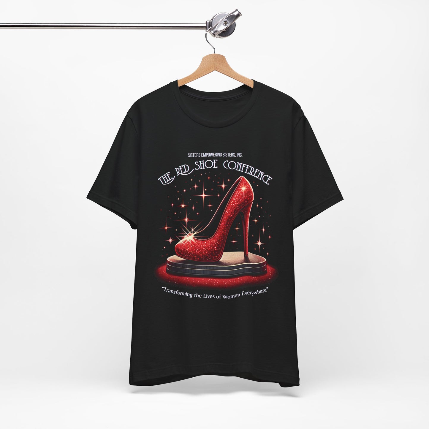 SES "The Red Shoe Conference" - Unisex Jersey Short Sleeve Tee