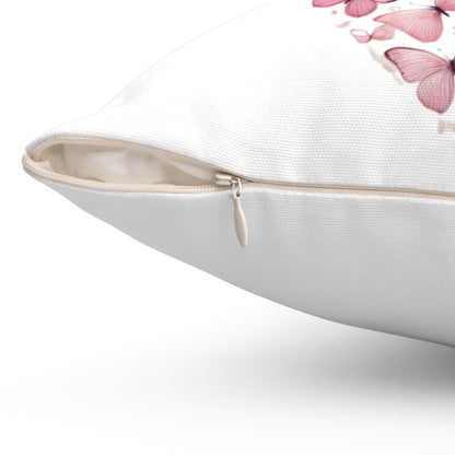 Beautiful Transformation - Spun Polyester Square Pillow