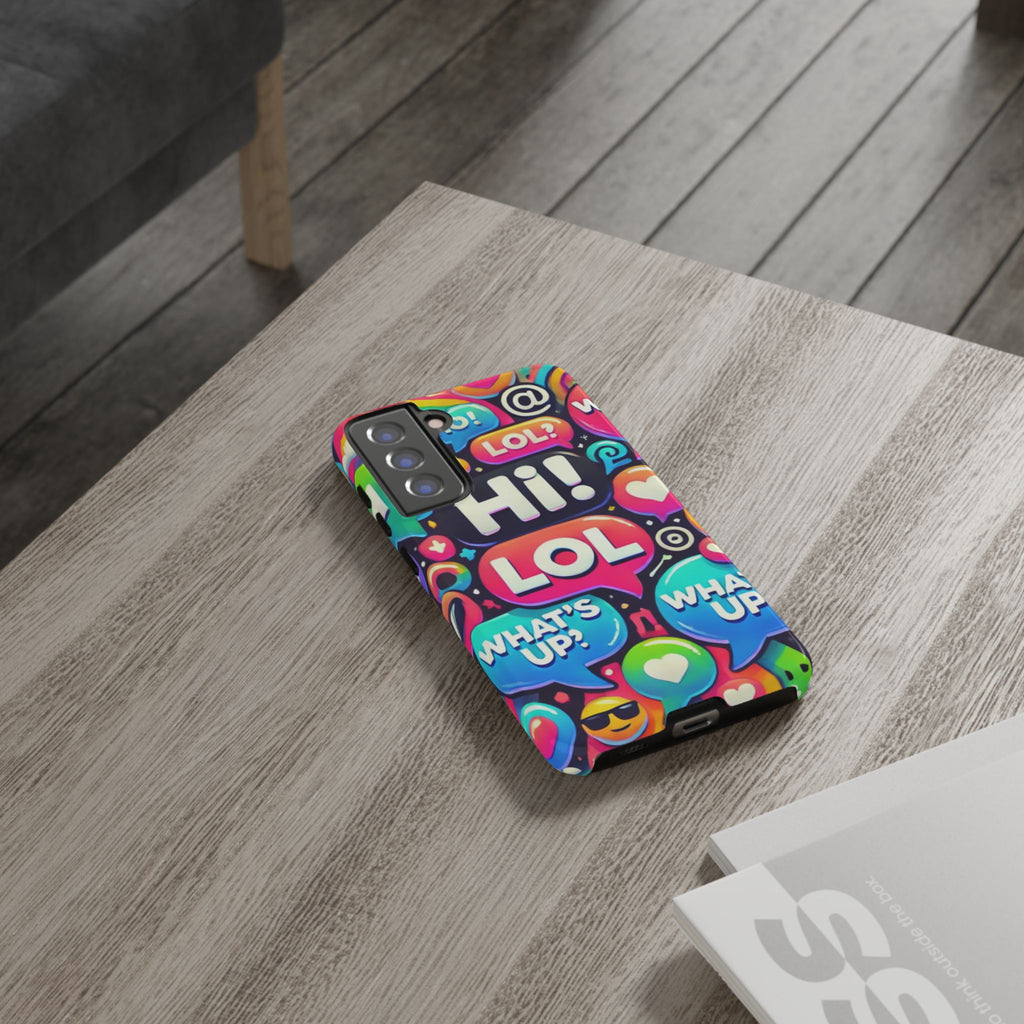 "Text Bubbles" - Tough Cases