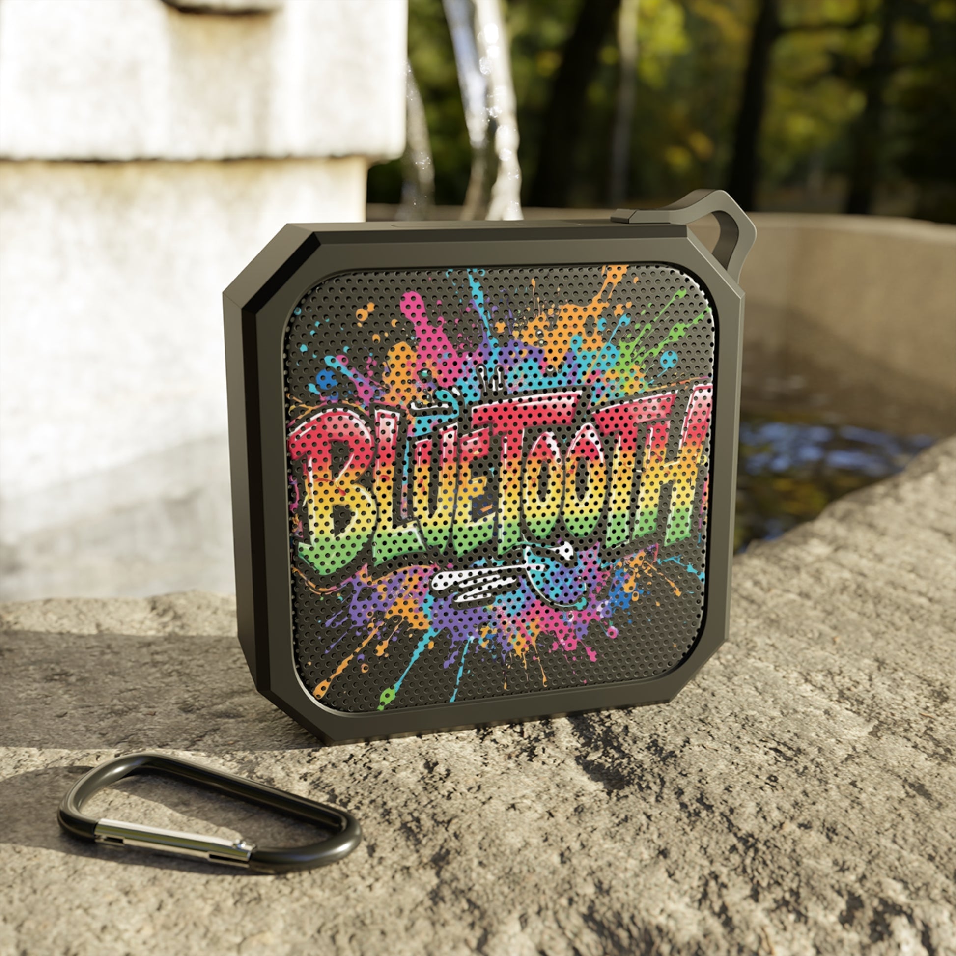 Bright Art Splash - Blackwater Outdoor Bluetooth Speaker - Creatively Designed Shop