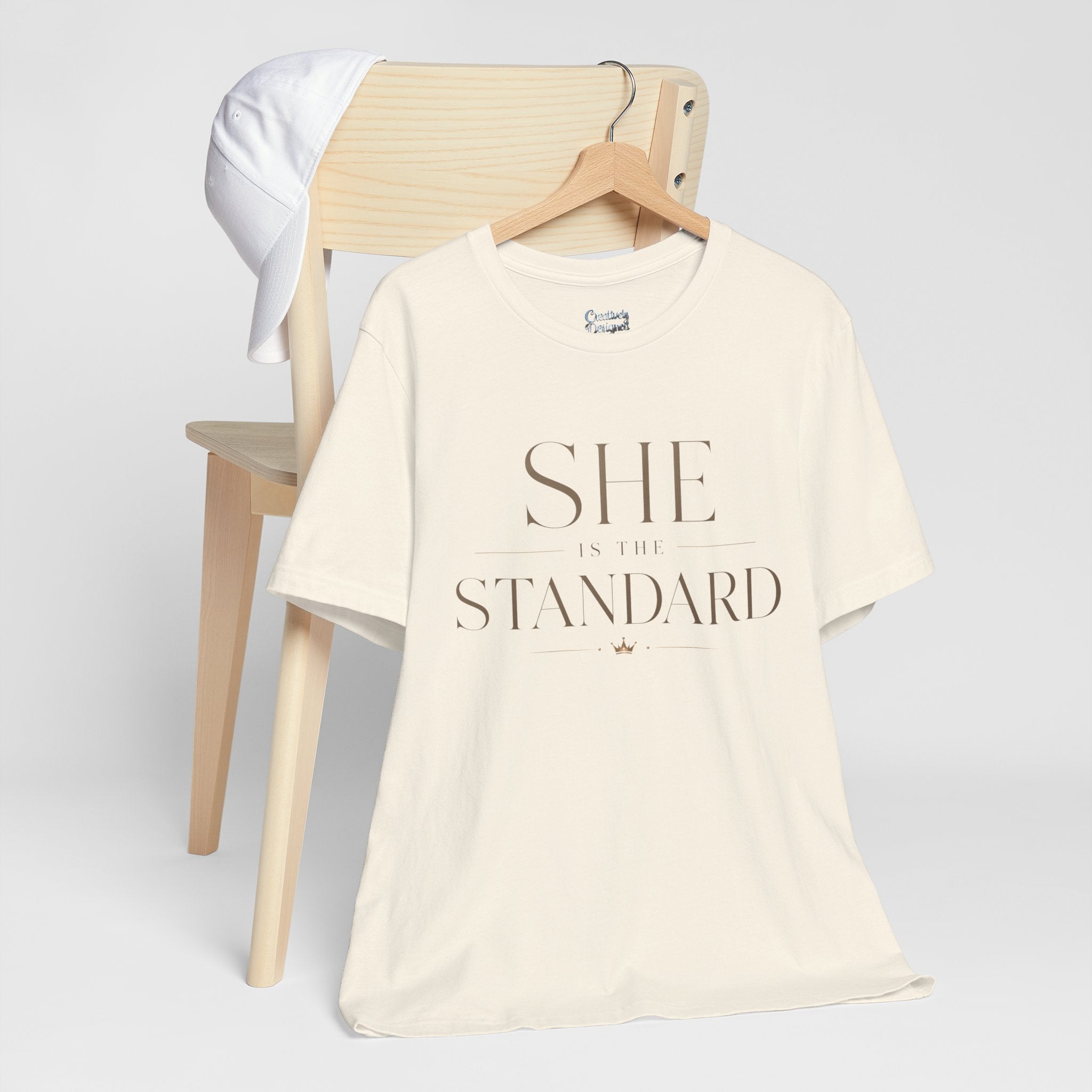 SHE is the STANDARD - Jersey Short Sleeve Tee