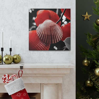 Red Shells - Canvas Gallery Wraps